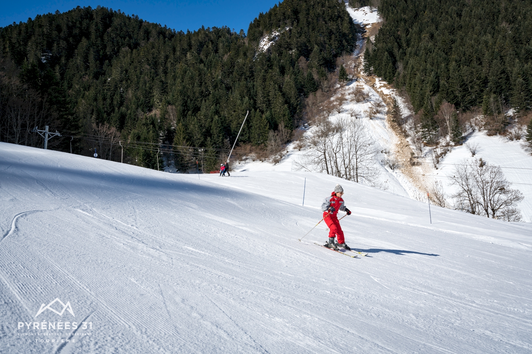 Ski à la station de Bourg d'Oueil