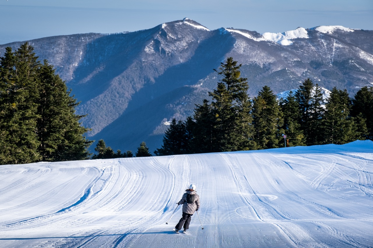 Piste damée Le Mourtis