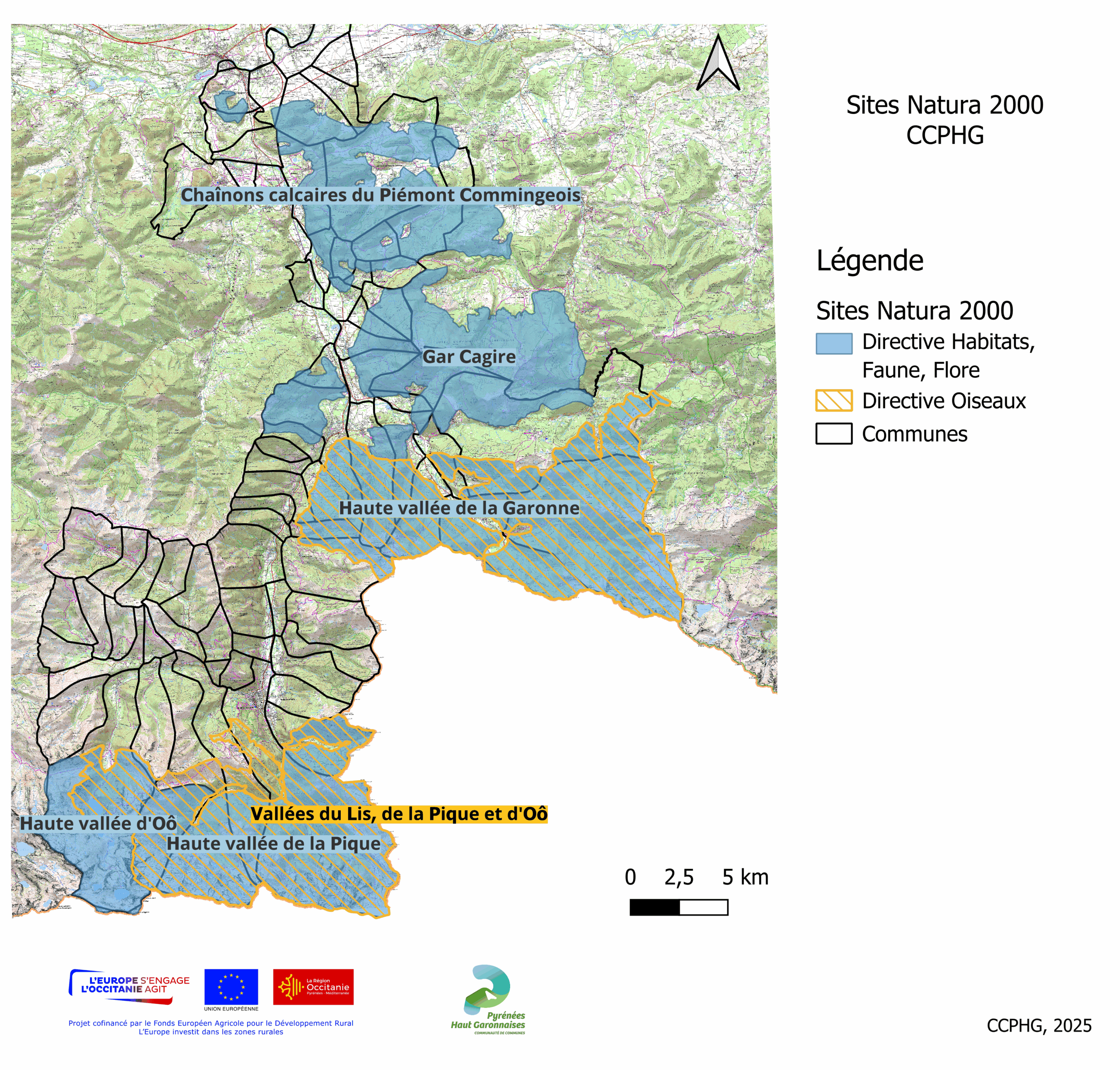 Sites Natura 2000 CCPHG