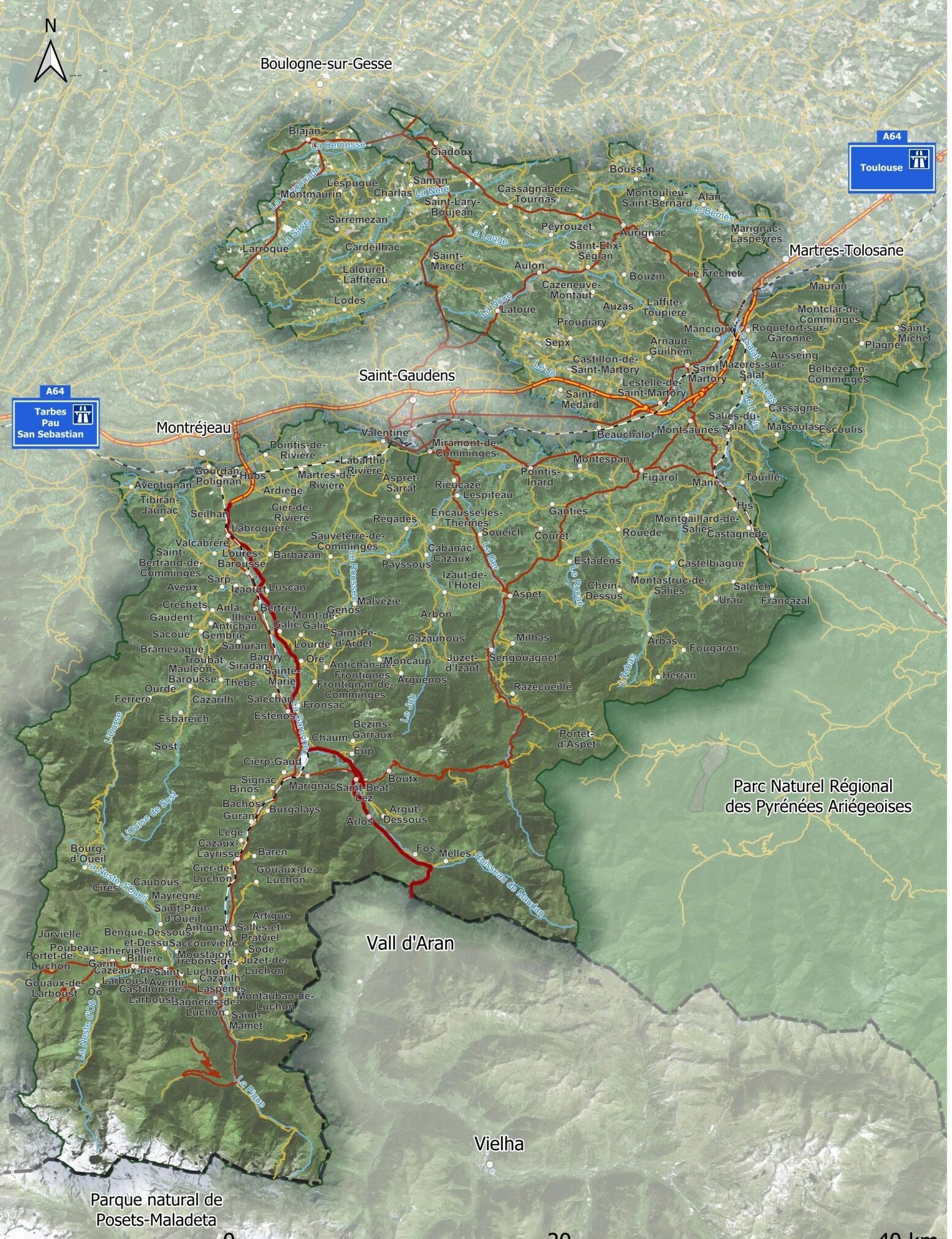 Territoire PNR Comminges Barousse Pyrénées