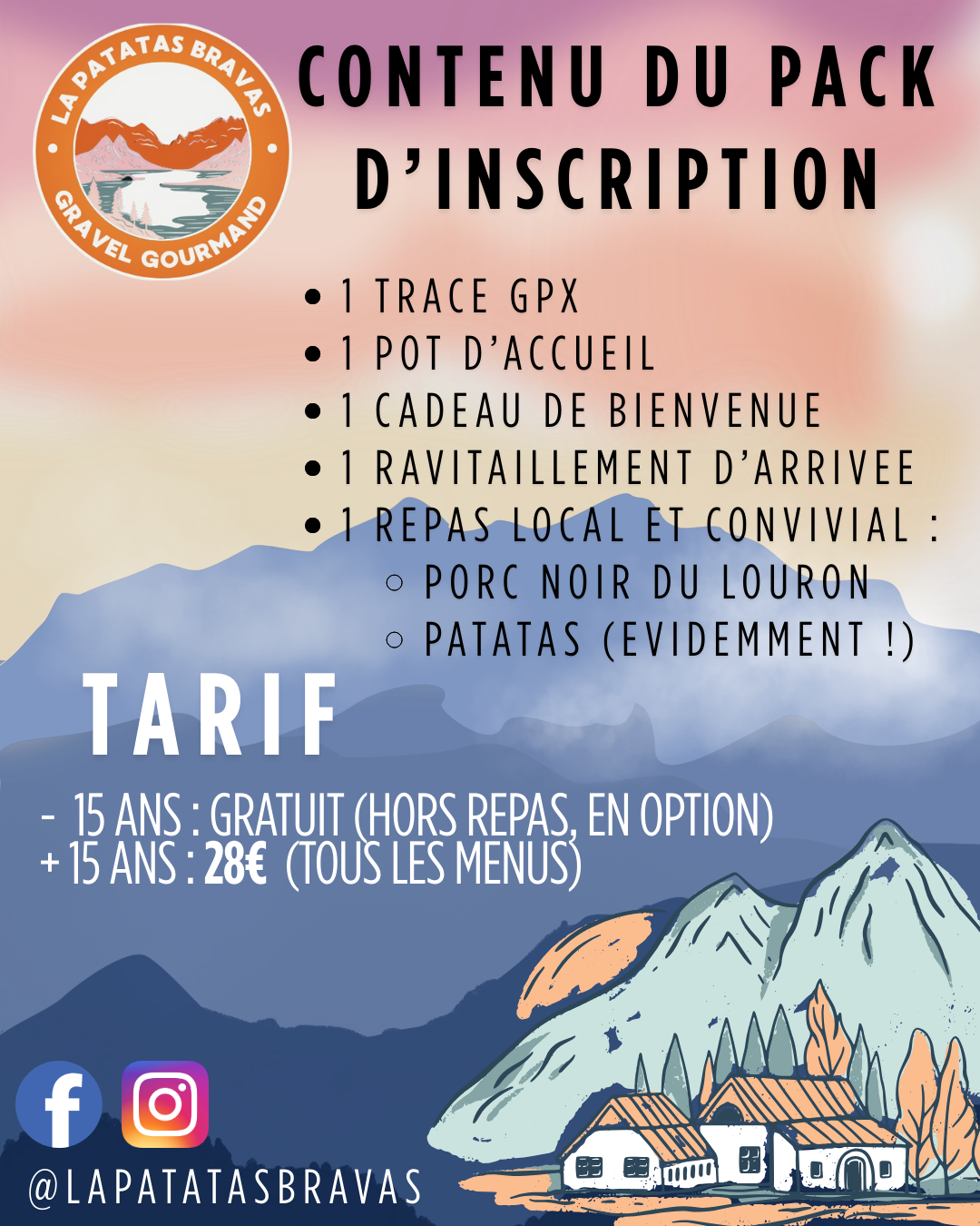 Tarif Gravel Gourmand