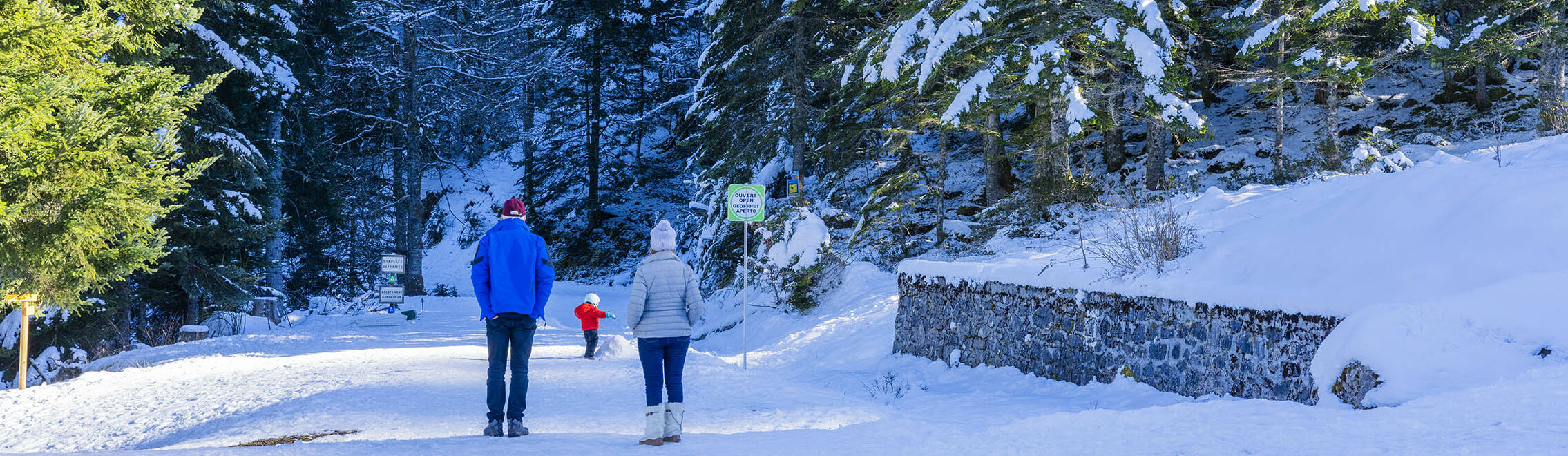 Marche neige le mourtis