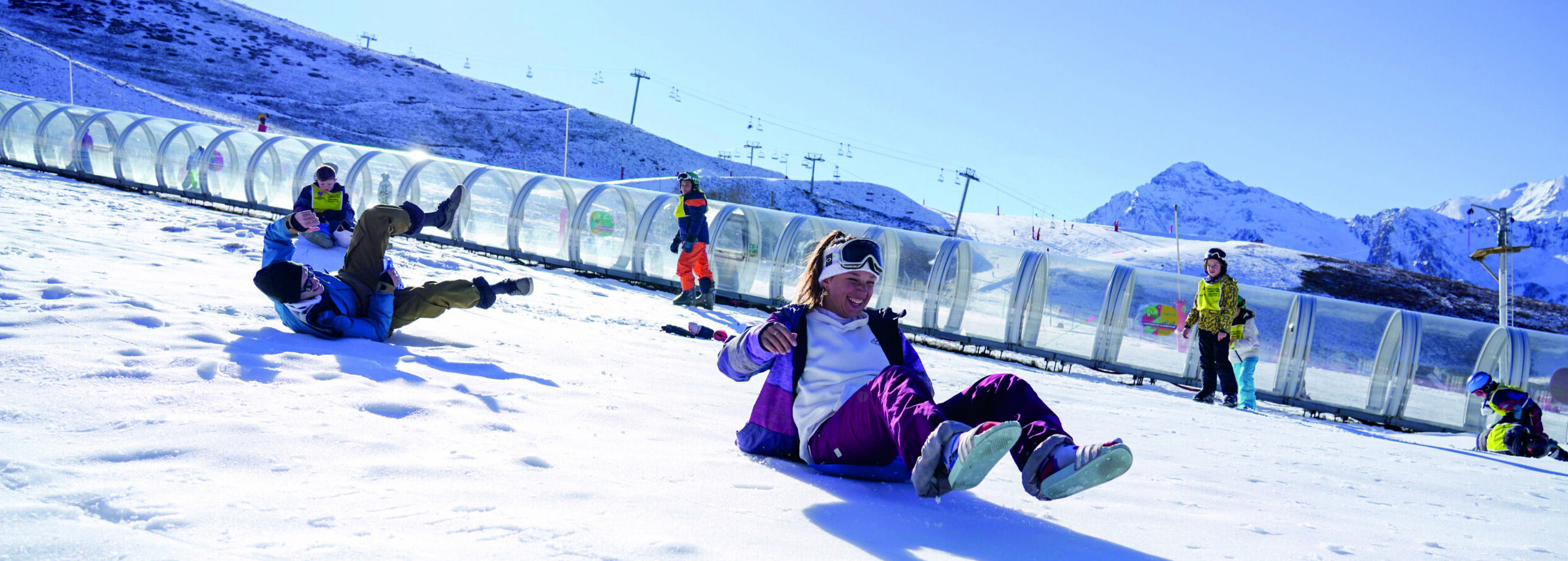 Peyragudes luge neige