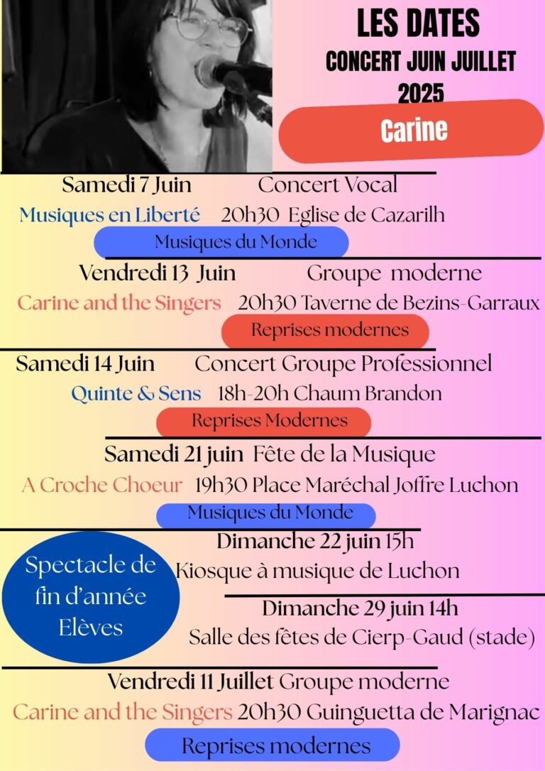 Document Programme Evénements Moderne Orange Noir et Bleu - 1