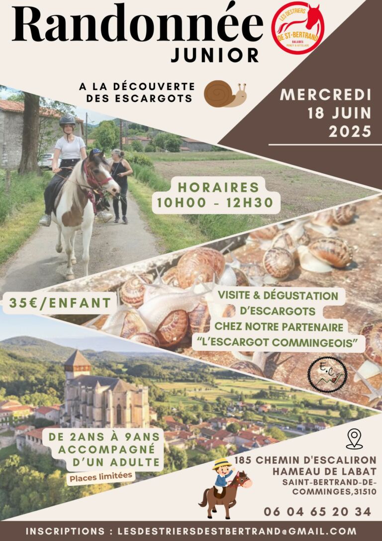 Rando junior Escargots St Bertrnd - 1
